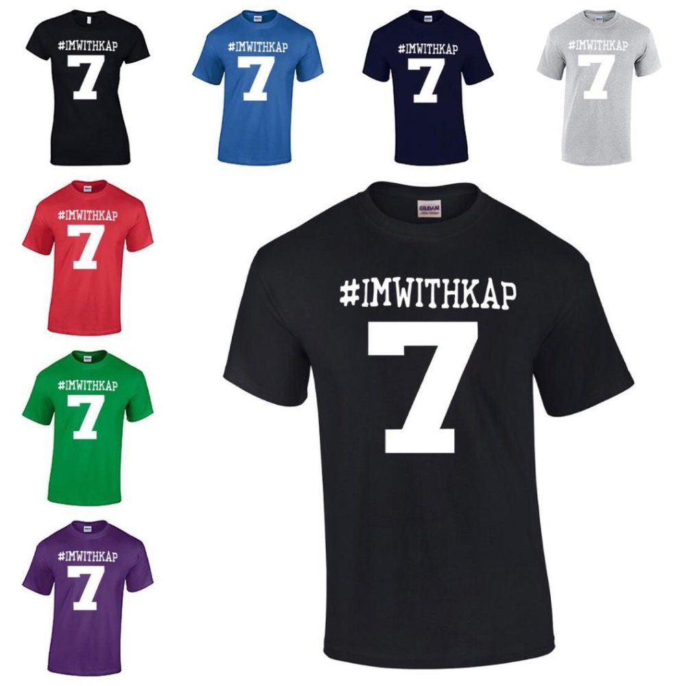 #IMWITHKAP T-shirt Colin Kaepernick NFL BLM